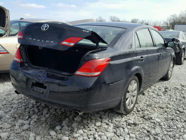 4T1BK36B77U248564 - 2007 TOYOTA AVALON XL BLACK photo 4