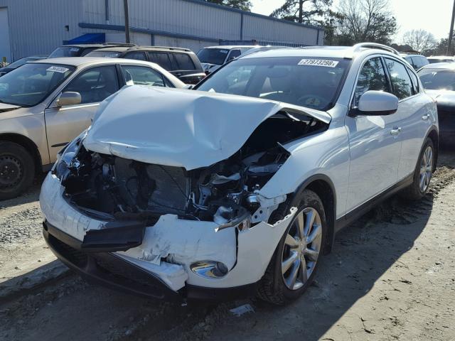 JN1AJ0HP1CM400944 - 2012 INFINITI EX35 BASE WHITE photo 2