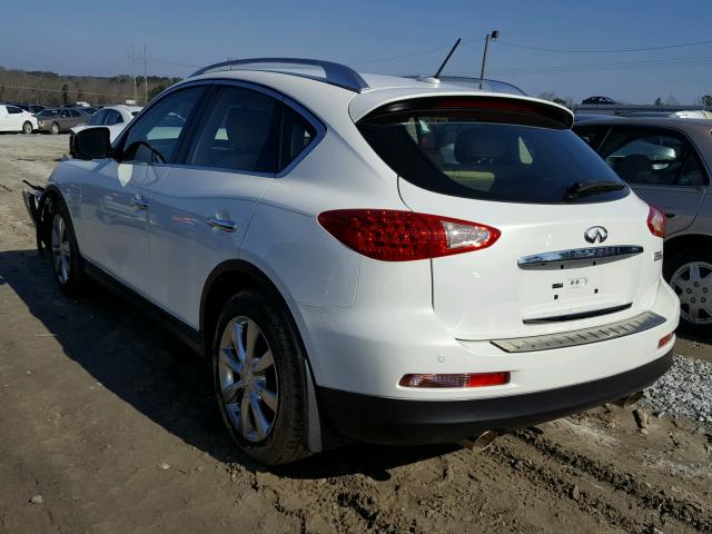 JN1AJ0HP1CM400944 - 2012 INFINITI EX35 BASE WHITE photo 3