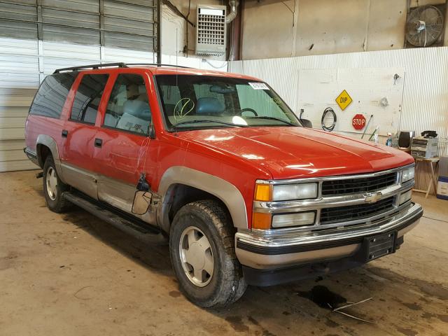 1GNFK16R5XJ545221 - 1999 CHEVROLET SUBURBAN K RED photo 1