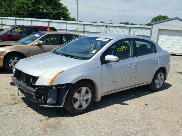 3N1AB61E38L670316 - 2008 NISSAN SENTRA 2.0 SILVER photo 2