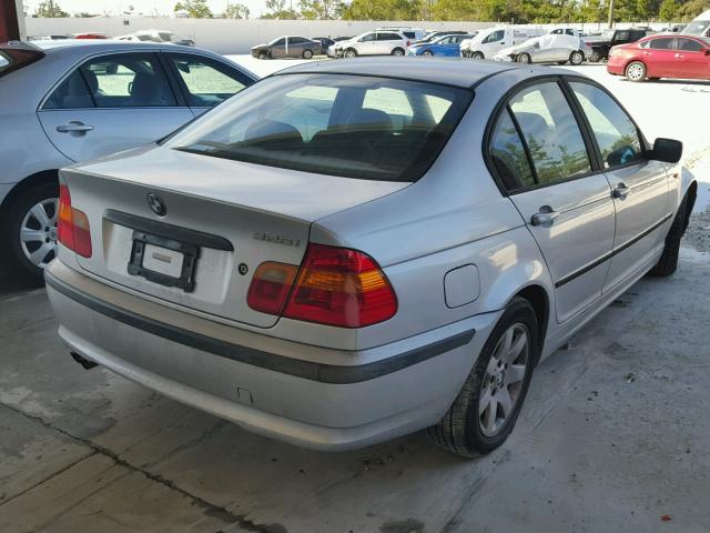 WBAET374X3NJ28080 - 2003 BMW 325 I GRAY photo 4