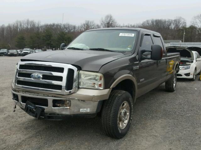 1FTSW21P56EA89073 - 2006 FORD F250 SUPER CHARCOAL photo 2