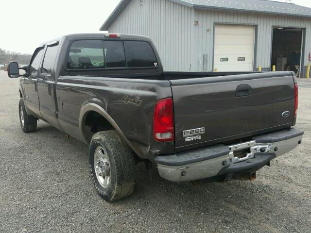 1FTSW21P56EA89073 - 2006 FORD F250 SUPER CHARCOAL photo 3