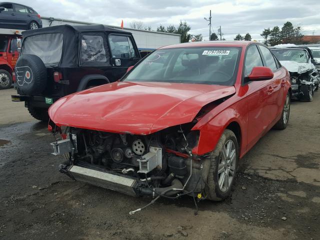 WAULF78K49N053937 - 2009 AUDI A4 2.0T QU RED photo 2