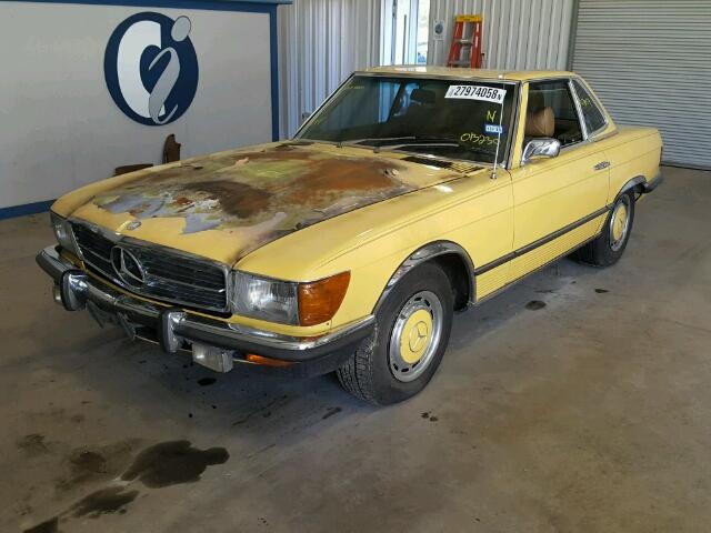 10704412013230 - 1973 MERCEDES-BENZ BENZ YELLOW photo 2