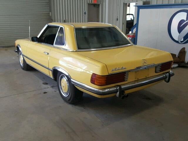 10704412013230 - 1973 MERCEDES-BENZ BENZ YELLOW photo 3