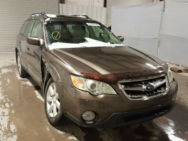 4S4BP62C487356593 - 2008 SUBARU OUTBACK 2. BROWN photo 1