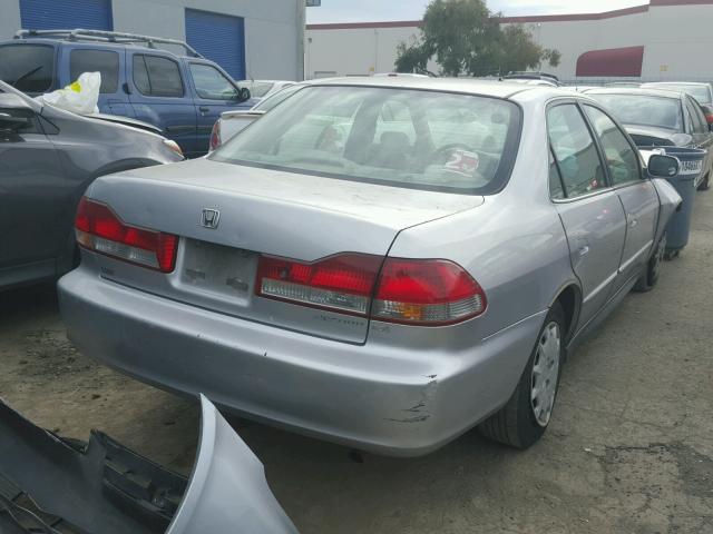 JHMCG66501C017538 - 2001 HONDA ACCORD LX SILVER photo 4