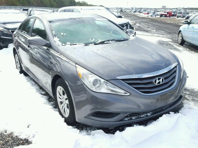 5NPEB4AC8CH311540 - 2012 HYUNDAI SONATA GLS SILVER photo 1