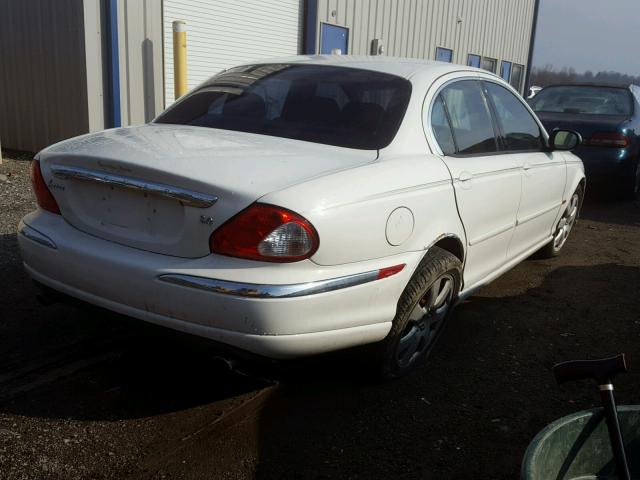 SAJWA51C95WE23617 - 2005 JAGUAR X-TYPE 3.0 WHITE photo 4