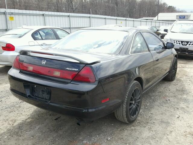 1HGCG3275YA032227 - 2000 HONDA ACCORD EX BLACK photo 4