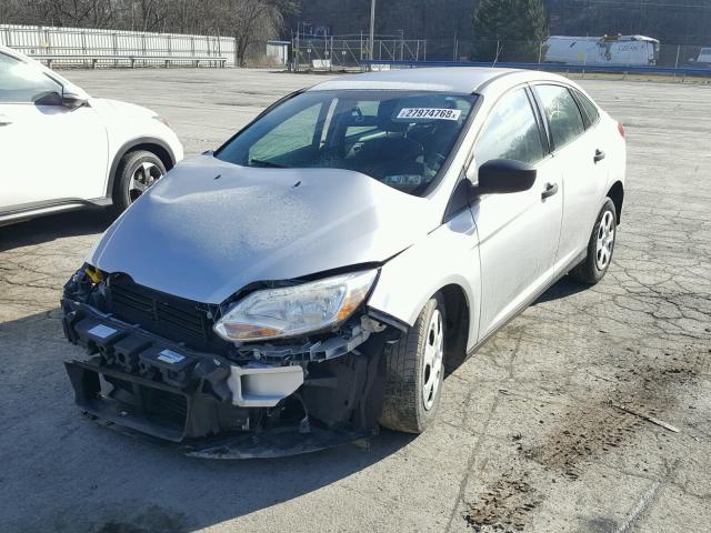 1FADP3E28DL371118 - 2013 FORD FOCUS S SILVER photo 2