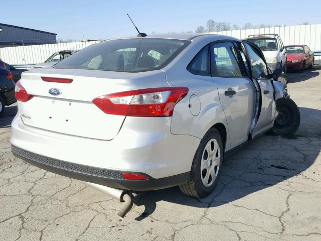 1FADP3E28DL371118 - 2013 FORD FOCUS S SILVER photo 4