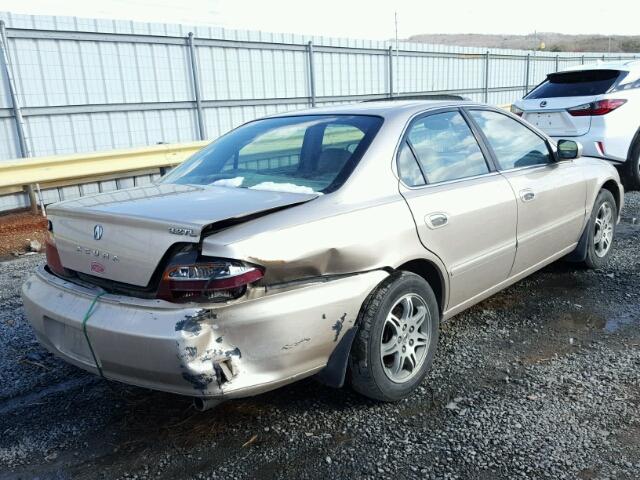 19UUA56701A004417 - 2001 ACURA 3.2TL GOLD photo 4