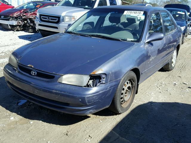 2T1BR18E4XC175548 - 1999 TOYOTA COROLLA VE BLUE photo 2