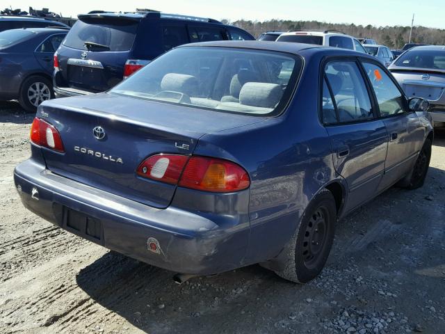 2T1BR18E4XC175548 - 1999 TOYOTA COROLLA VE BLUE photo 4