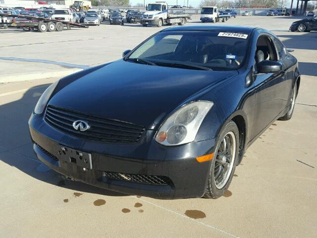 JNKCV54E53M221851 - 2003 INFINITI G35 BLACK photo 2