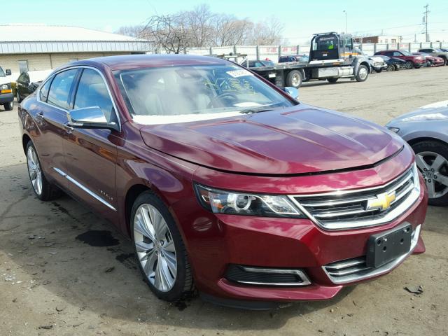 2G1145S37G9191406 - 2016 CHEVROLET IMPALA LTZ MAROON photo 1