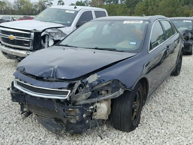 1G1ZB5E0XCF319343 - 2012 CHEVROLET MALIBU LS ლურჯი ფოტო 2