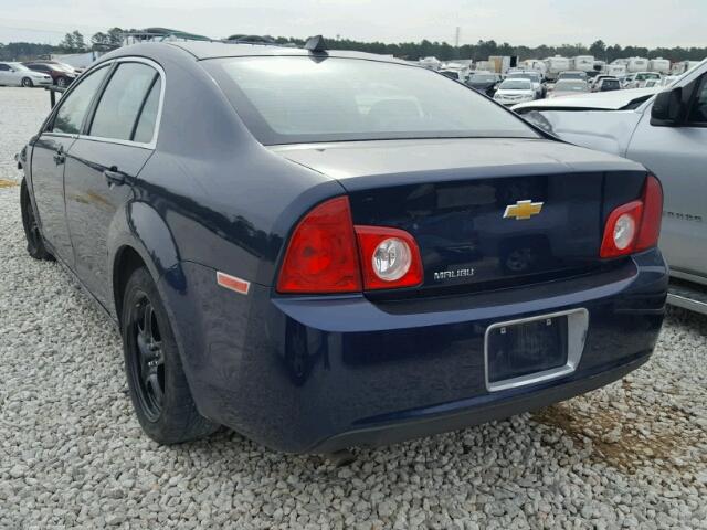 1G1ZB5E0XCF319343 - 2012 CHEVROLET MALIBU LS ლურჯი ფოტო 3