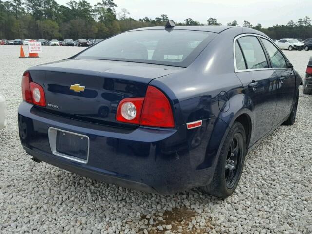 1G1ZB5E0XCF319343 - 2012 CHEVROLET MALIBU LS ლურჯი ფოტო 4