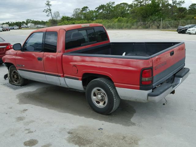 3B7HC13Y3WG181391 - 1998 DODGE RAM 1500 RED photo 3