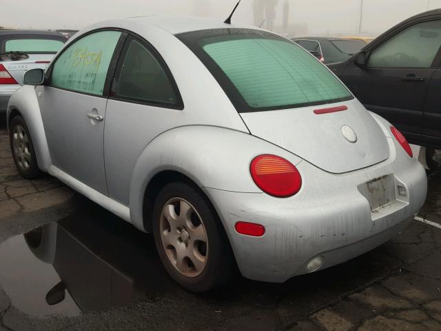 3VWCK21C33M410544 - 2003 VOLKSWAGEN NEW BEETLE 银色 照片 3
