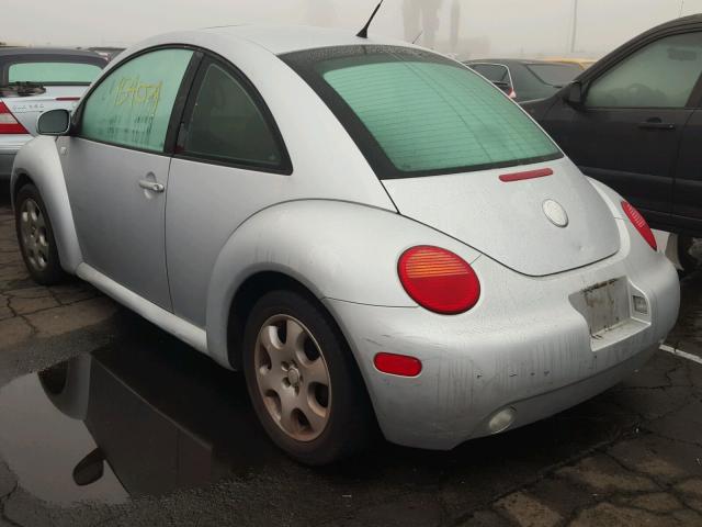 3VWCK21C33M410544 - 2003 VOLKSWAGEN NEW BEETLE SILVER photo 3