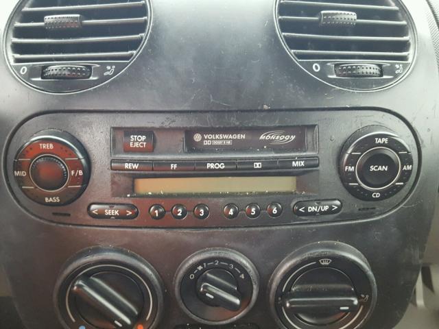 3VWCK21C33M410544 - 2003 VOLKSWAGEN NEW BEETLE 银色 照片 9