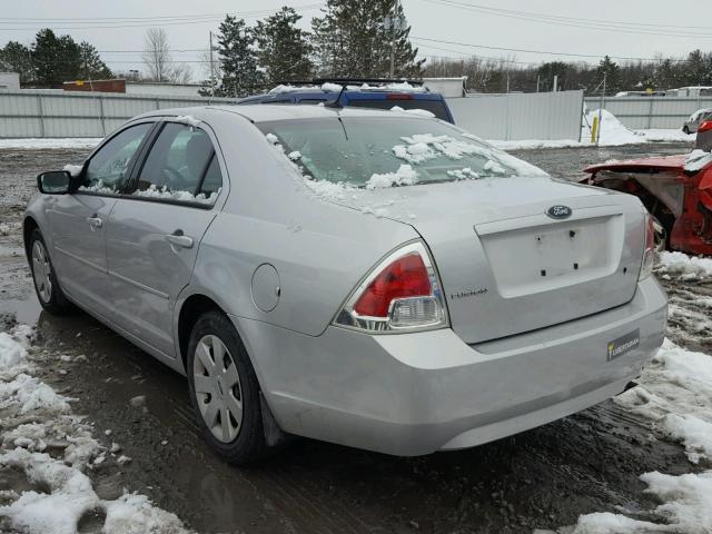 3FAHP06Z09R142808 - 2009 FORD FUSION S SILVER photo 3