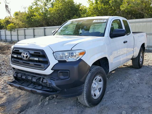 5TFSX5EN2GX046825 - 2016 TOYOTA TACOMA ACC WHITE photo 2