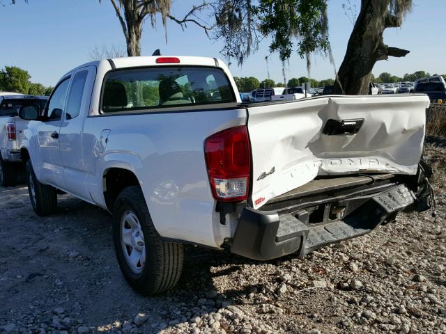 5TFSX5EN2GX046825 - 2016 TOYOTA TACOMA ACC WHITE photo 3