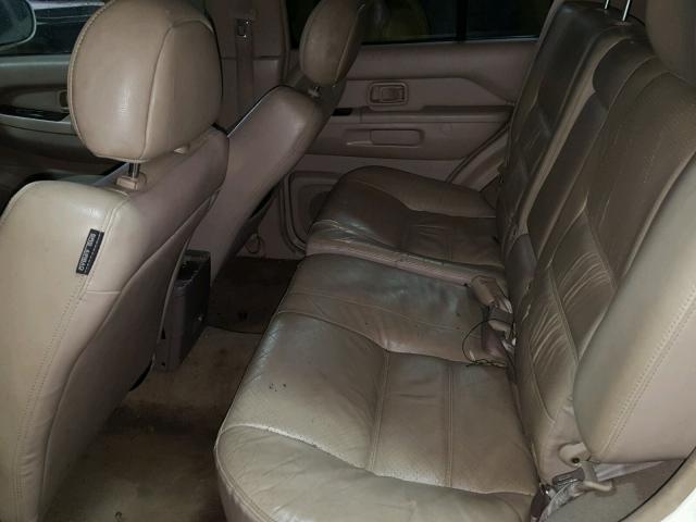 JN8DR07Y61W531869 - 2001 NISSAN PATHFINDER WHITE photo 6