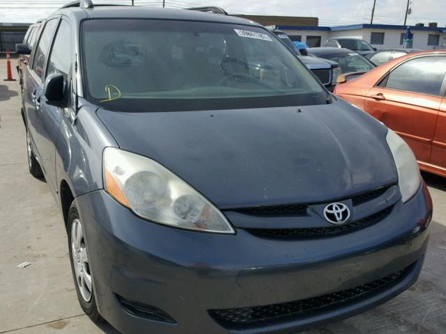 5TDZK23CX7S091174 - 2007 TOYOTA SIENNA CE GRAY photo 1