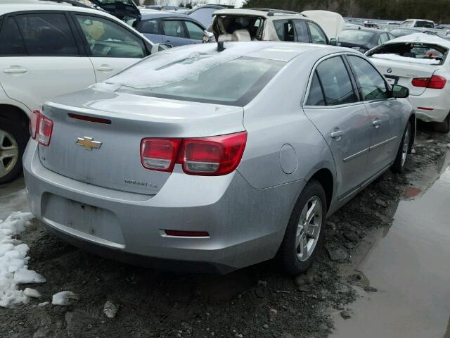 1G11B5SL9FF193282 - 2015 CHEVROLET MALIBU LS ვერცხლისფერი ფოტო 4