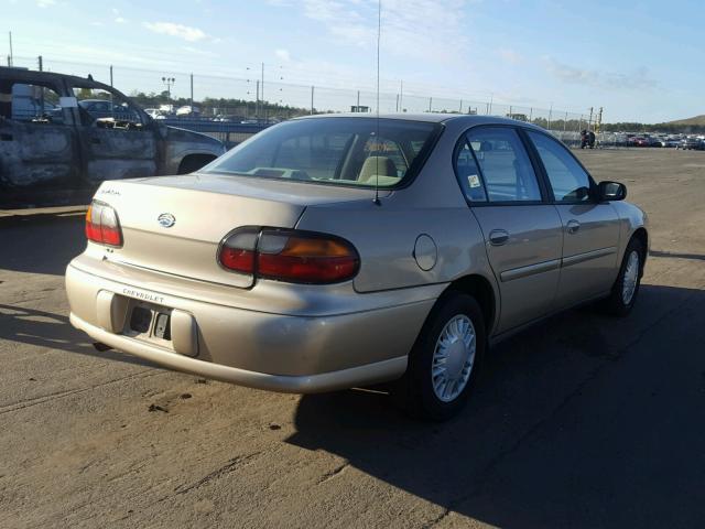 1G1ND52J416241614 - 2001 CHEVROLET MALIBU TAN photo 4