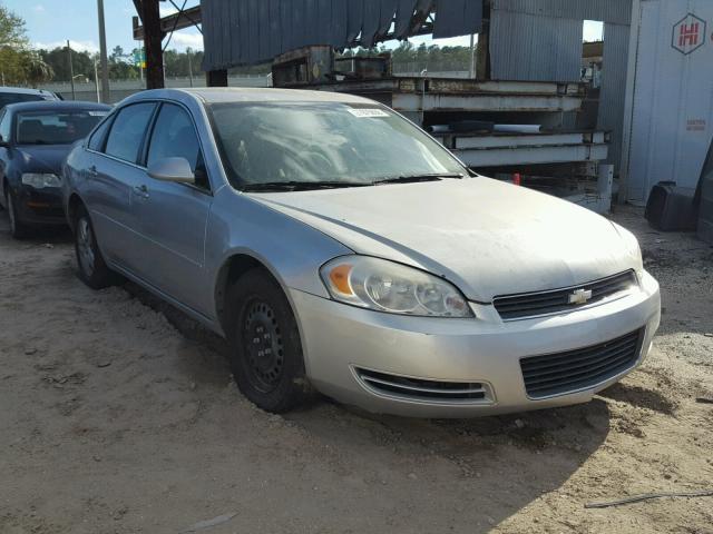 2G1WT58K169214152 - 2006 CHEVROLET IMPALA LT SILVER photo 1