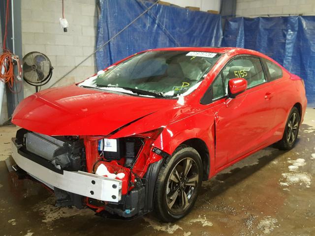2HGFG3B82EH516844 - 2014 HONDA CIVIC EX Qırmızı foto 2