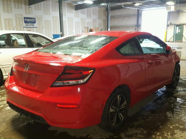 2HGFG3B82EH516844 - 2014 HONDA CIVIC EX Qırmızı foto 4