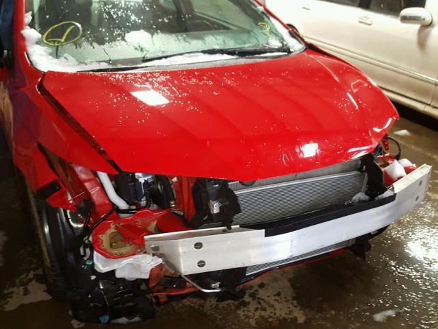 2HGFG3B82EH516844 - 2014 HONDA CIVIC EX Qırmızı foto 9