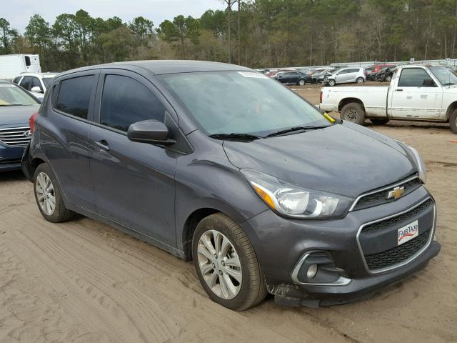 KL8CD6SA1GC585182 - 2016 CHEVROLET SPARK 1LT GRAY photo 1