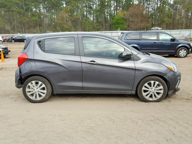 KL8CD6SA1GC585182 - 2016 CHEVROLET SPARK 1LT GRAY photo 9