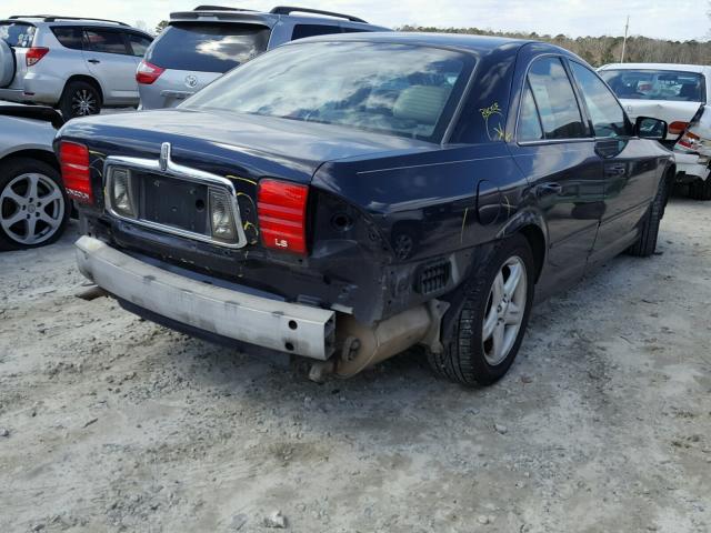 1LNHM87A0YY832421 - 2000 LINCOLN LS BLUE photo 4