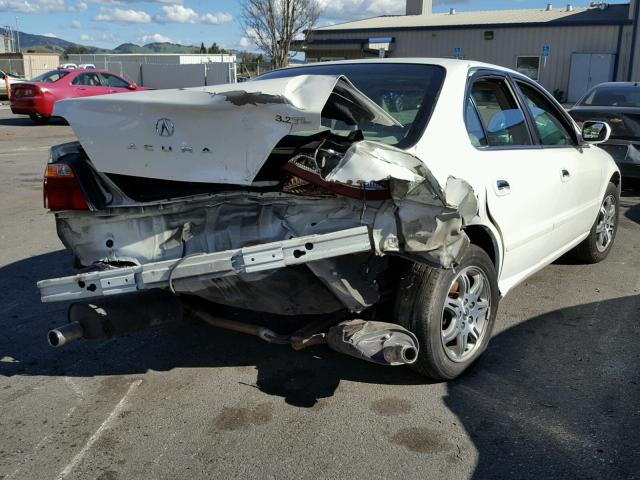 19UUA566XYA059183 - 2000 ACURA 3.2TL WHITE photo 4