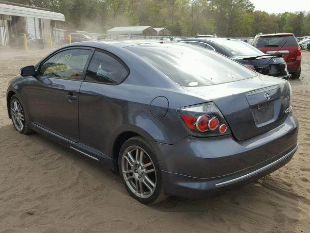 JTKDE167480273430 - 2008 SCION TC BLUE photo 3