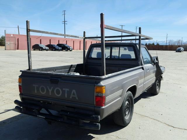 JT4RN50R0H0317079 - 1987 TOYOTA PICKUP 1/2 BLACK photo 4