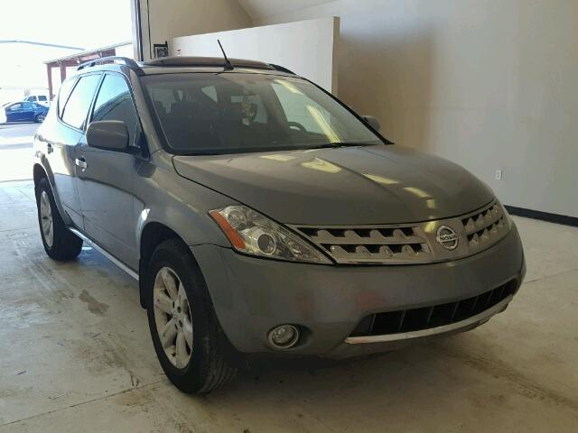 JN8AZ08T96W424893 - 2006 NISSAN MURANO CHARCOAL photo 1