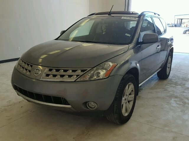 JN8AZ08T96W424893 - 2006 NISSAN MURANO CHARCOAL photo 2