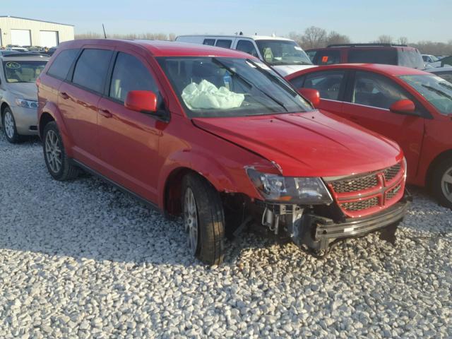 3C4PDCEG9FT510613 - 2015 DODGE JOURNEY R/ RED photo 1